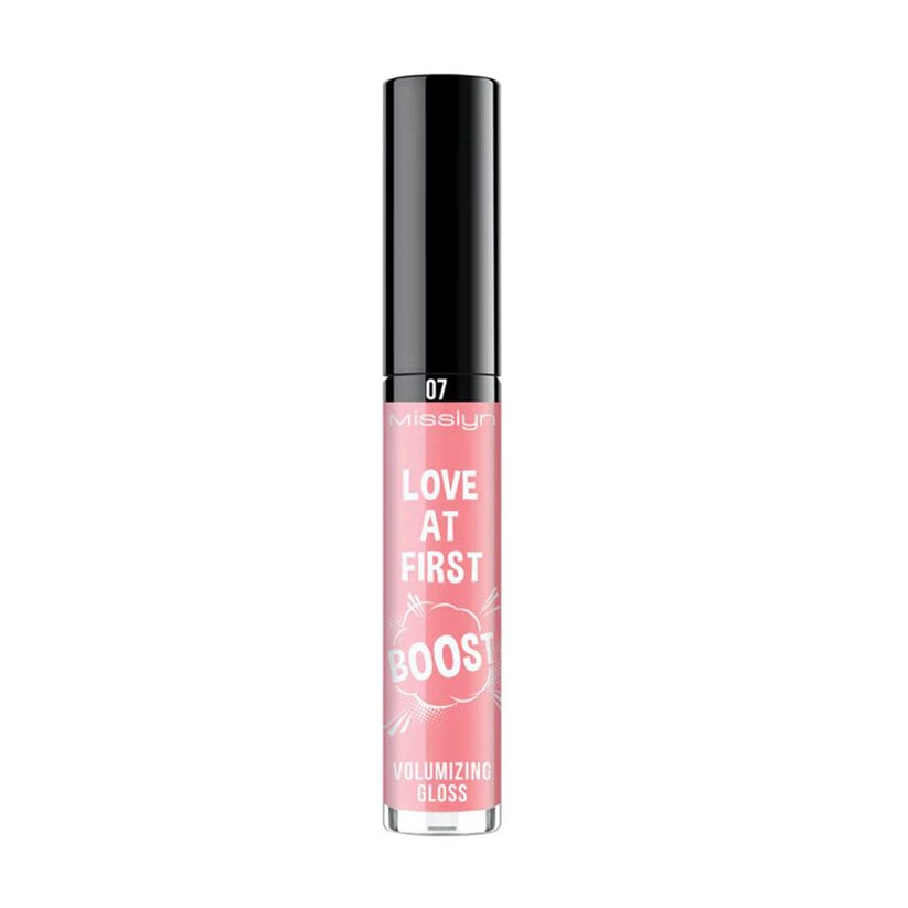 Блиск для губ Misslyn Love At First Boost Volumizing Gloss 07 Baby Pink, 3.5 мл